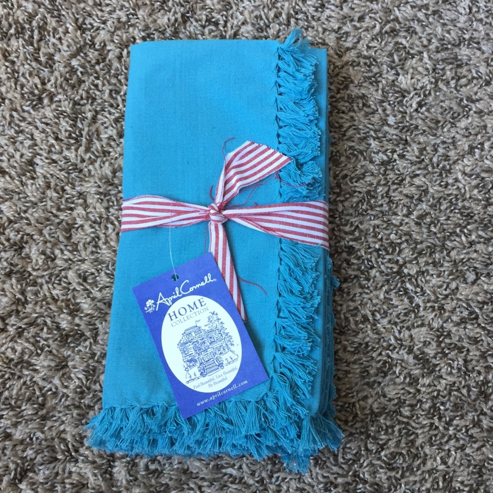 NWT Set of April Cornell Cloth Napkins